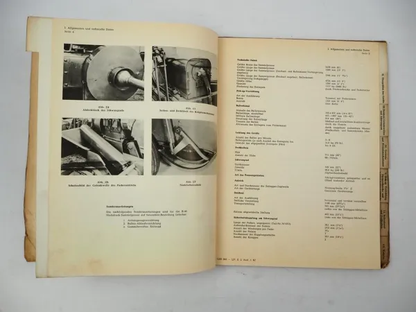 Original IHC Mc Cormick B-46 Hochdruck Sammelpresse Werkstatthandbuch 1964