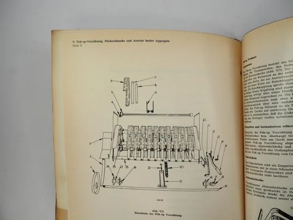 Original IHC Mc Cormick B-46 Hochdruck Sammelpresse Werkstatthandbuch 1964