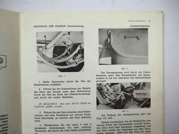 Original John Deere 224 Hochdruck Sammelpresse Betriebsanleitung 1960er Jahre