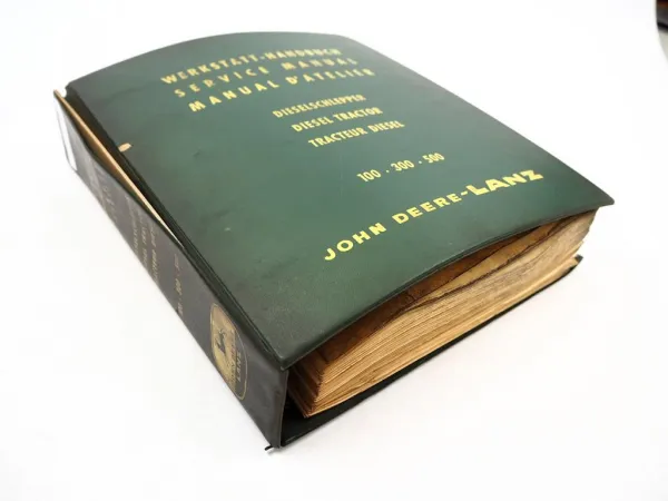 Original John Deere 300 500 Dieselschlepper Werkstatthandbuch 1960/62 Reparaturanleitung