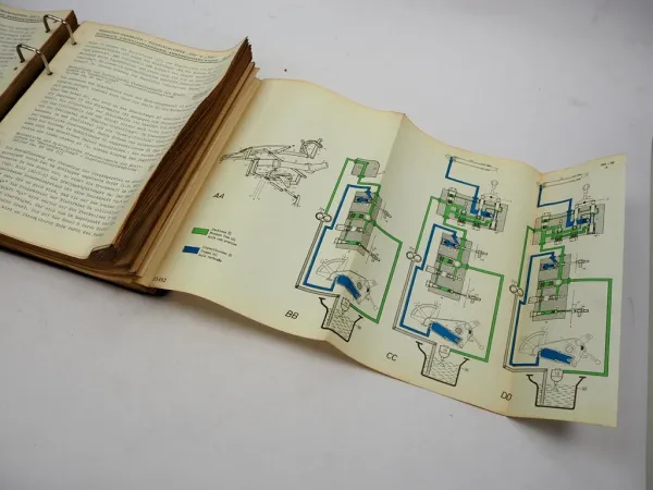 Original John Deere 300 500 Dieselschlepper Werkstatthandbuch 1960/62 Reparaturanleitung
