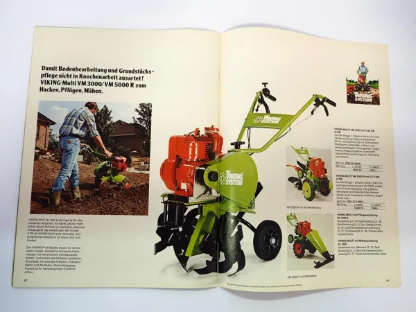 Original Katalog Stihl Stiga Motorgeräte Rasenmäher zur Gartenpflege 1979