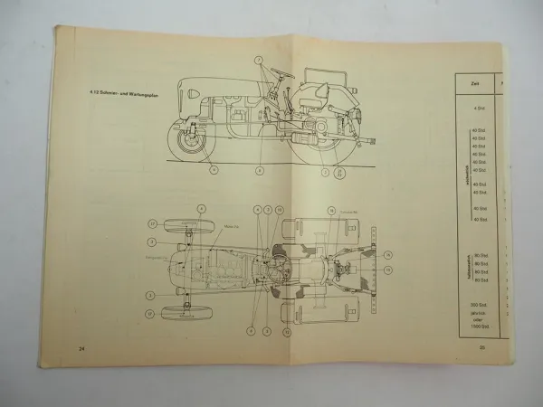 Original Kramer KL 350 Traktor Betriebsanleitung Bedienung Wartung 1967