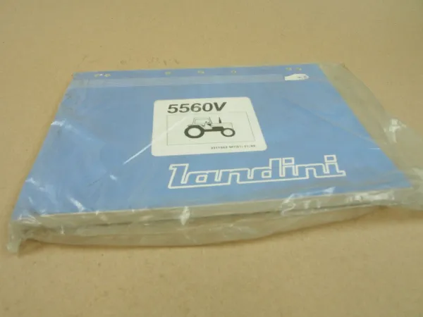 Original Landini 5560V Schlepper Ersatzteilliste 1989 Parts List Pieces Rechange
