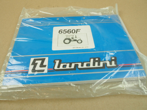 Original Landini 6560F Schlepper Ersatzteilliste 1992 Parts List Pieces Rechang