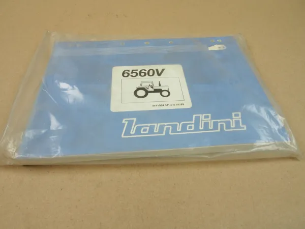 Original Landini 6560V Ersatzteilliste 1989 Parts List Pieces Rechange ricambio
