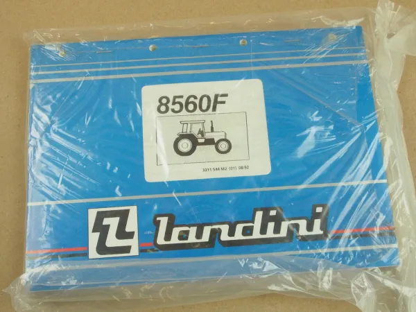 Original Landini 8560F Schlepper Ersatzteilliste 1992 Parts List Pieces Rechange