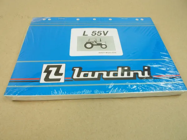 Original Landini L55V Schlepper Ersatzteilliste 1995 Parts List Pieces Rechange