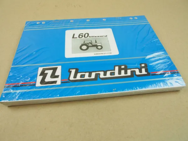 Original Landini L60 blizzard Ersatzteilliste 7/1993 Parts List Pieces Rechange