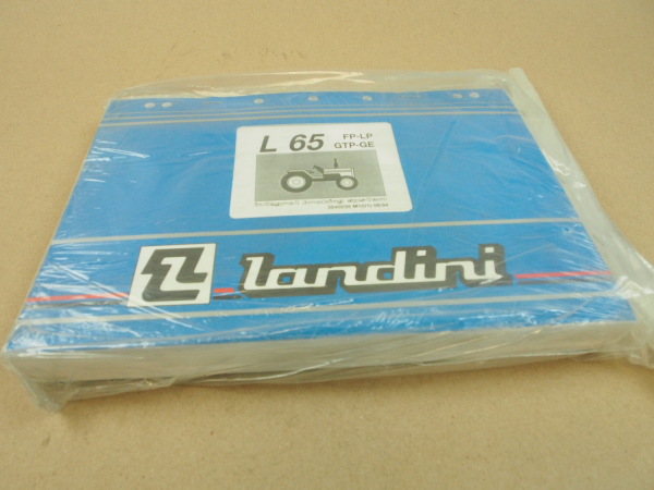Original Landini L65 FP LP GTP GE Schlepper Ersatzteilliste 1994 Parts List