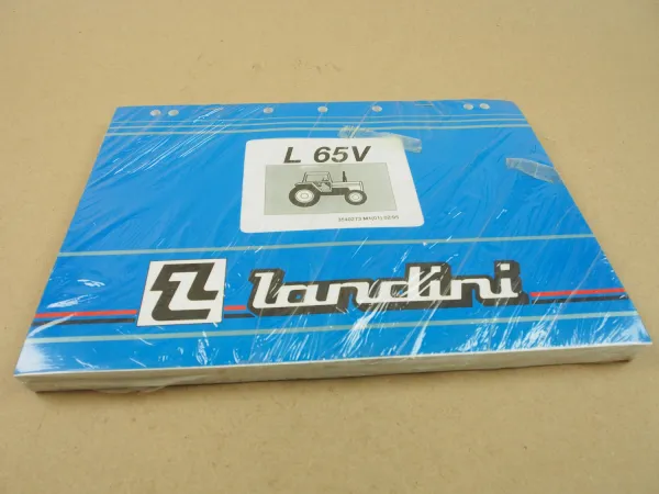 Original Landini L65V Schlepper Ersatzteilliste 1995 Parts List pezzi ricambio