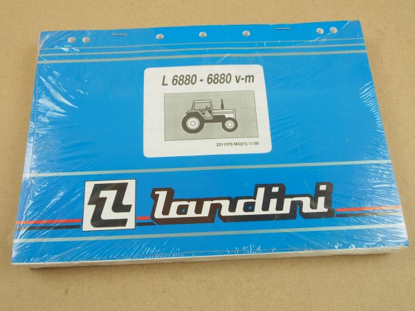 Original Landini L6880 v m Schlepper Ersatzteilliste 1995 Parts List Pieces Rech