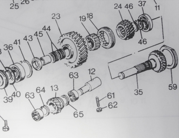 Original Landini L75 L Schlepper Ersatzteilliste 1993 Parts List Pieces Rechange