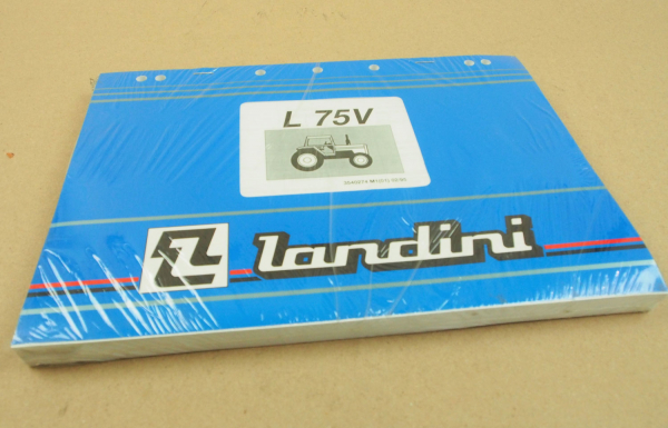 Original Landini L75V Schlepper Ersatzteilliste 1995 Parts List Pieces Rechange