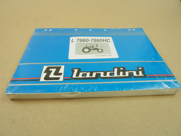Original Landini L7860 HC Schlepper Ersatzteilliste 1995 Parts List Pieces Recha