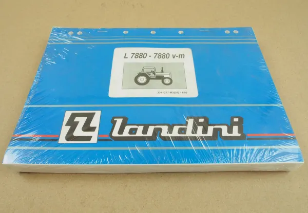 Original Landini L7880 v m Ersatzteilliste Ersatzteilkatalog 11/95 Parts List