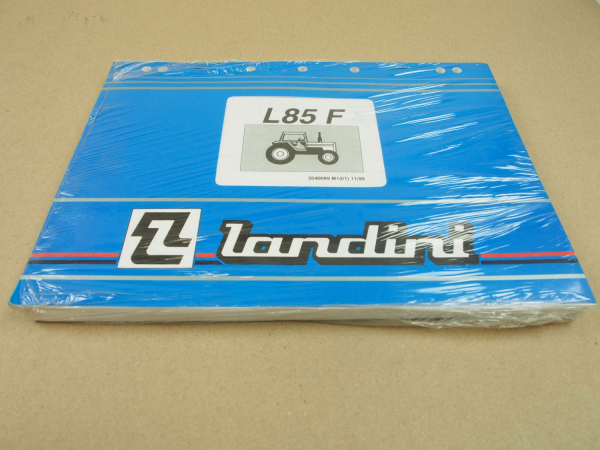 Original Landini L85F Schlepper Ersatzteilliste 1993 Parts List Pieces Rechange