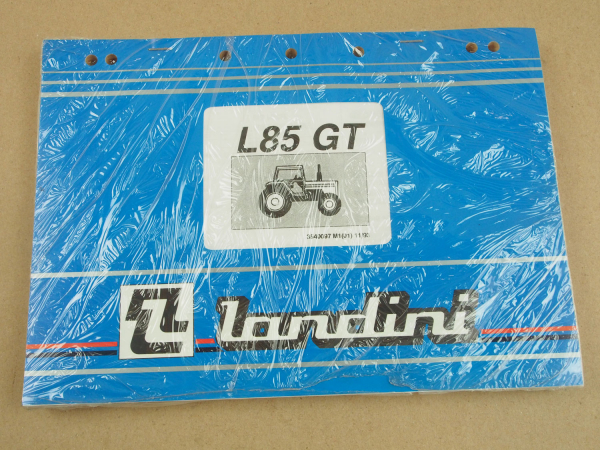 Original Landini L85GT Schlepper Ersatzteilliste 1993 Parts List Pieces Rechange