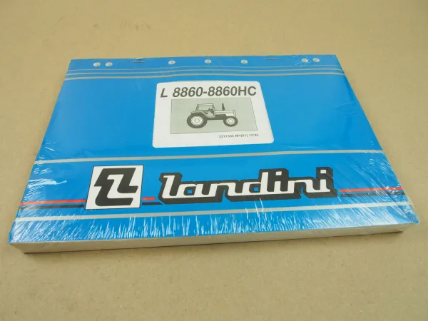 Original Landini L8860 HC Schlepper Ersatzteilliste 1995 Parts List