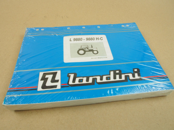 Original Landini L9880 H C Schlepper Ersatzteilliste 95 Parts List Pieces Rechan