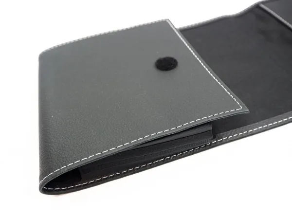 Original Leder Bordmappe für VW Betriebsanleitung zB Multivan Crafter Caddy Tiguan Golf