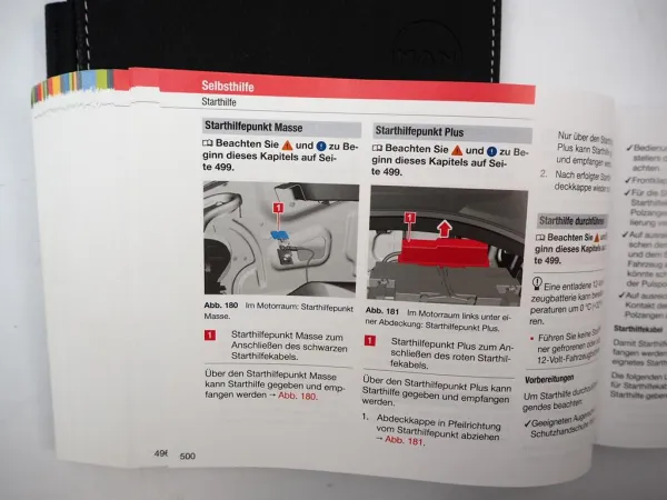 Original MAN TGE Betriebsanleitung & Bordmappe 737 Seiten Stand 11/2022