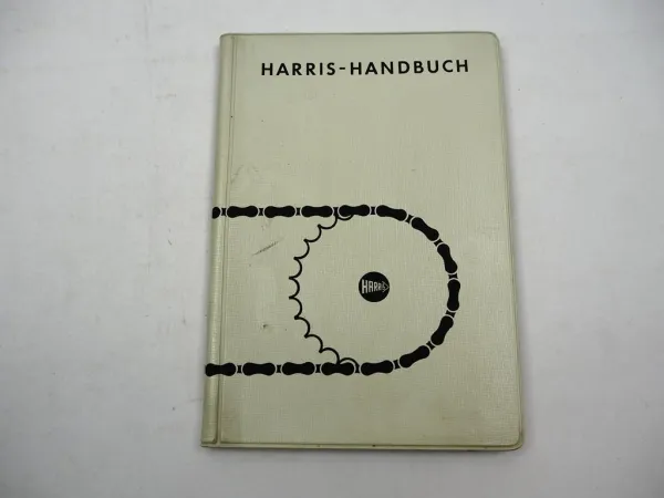 Original Massey Ferguson Harris Handbuch Antriebsketten 1950/60er Jahre