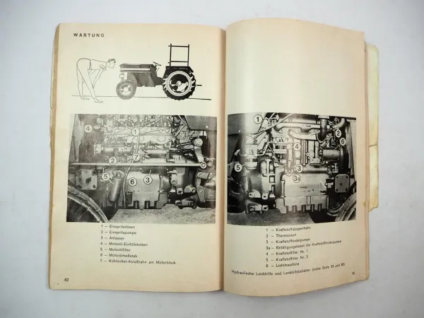 Original Massey Ferguson MF 168-8G 188-8G Schlepper Betriebsanleitung 1975