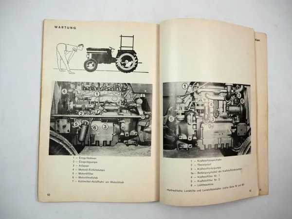 Original Massey Ferguson MF 168-8G 188-8G Schlepper Betriebsanleitung 1975
