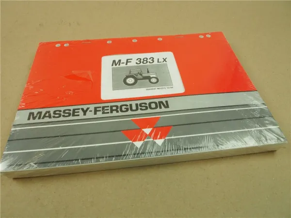 Original Massey Ferguson MF 383LX Ersatzteilliste 95 Pezzi Ricambio Pieces