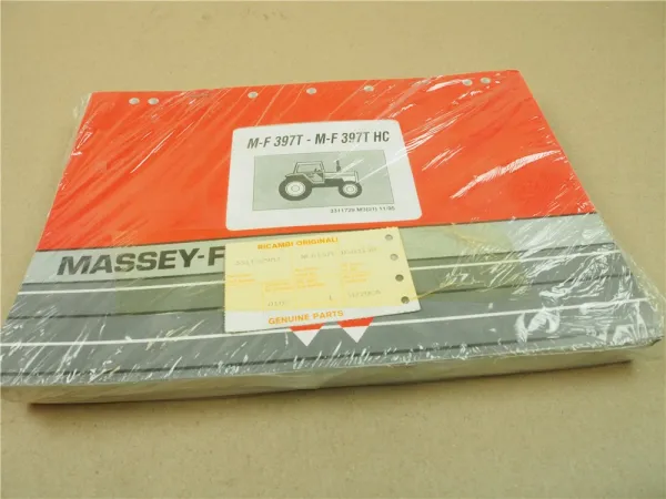 Original Massey Ferguson MF 397 T HC Ersatzteilliste Pezzi Ricambio Parts list