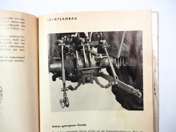 Original Massey Ferguson MF165 Dieselschlepper Betriebsanleitung 1966