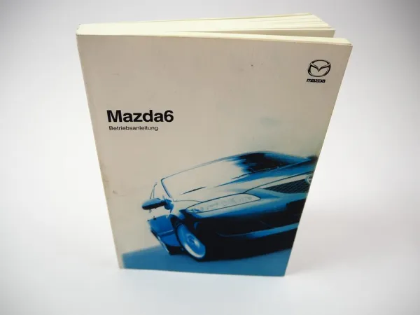 Original Mazda6 GG GY Betriebsanleitung Bedienung 2002 Bordbuch deutsch