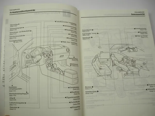 Original Mazda6 GG GY Betriebsanleitung Bedienung 2002 Bordbuch deutsch