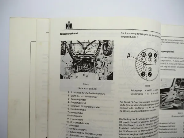 Original Mc Cormick IHC 353 423 Dieselschlepper Betriebsanleitung Wartung 1969
