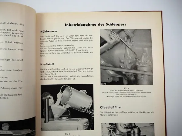 Original Mc Cormick IHC D-320 D-324 Standard Schlepper Betriebsanleitung 1962