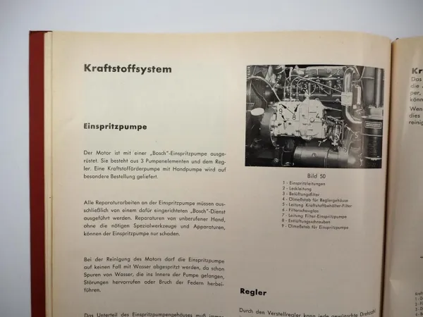 Original Mc Cormick IHC D-320 D-324 Standard Schlepper Betriebsanleitung 1962