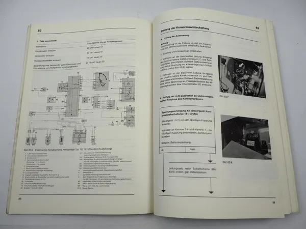 Original Mercedes Benz 190D 201 Motor 601.911 Einführungsschrift 1983