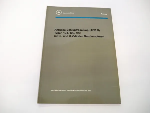 Original Mercedes-Benz ASR II Antriebsschlupfregelung Typ 124 126 129 6 & 8-Zylinder