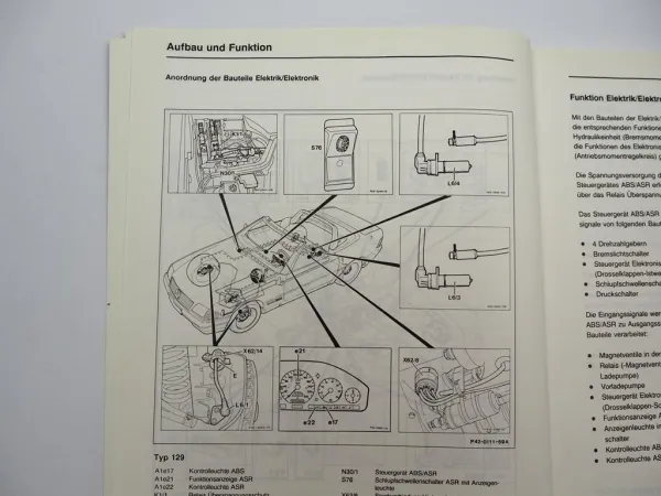 Original Mercedes-Benz ASR II Antriebsschlupfregelung Typ 124 126 129 6 & 8-Zylinder