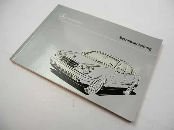Original Mercedes Benz E-Klasse Betriebsanleitung W210 Bedienungsanleitung 1995