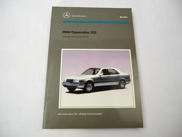 Original Mercedes-Benz Einführungsschrift Baureihe 202 C-Klasse – 04/1993