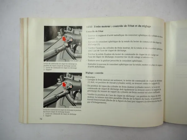 Original Mercedes Benz OM904LA OM906LA Moteurs Notice dutilisation 1998