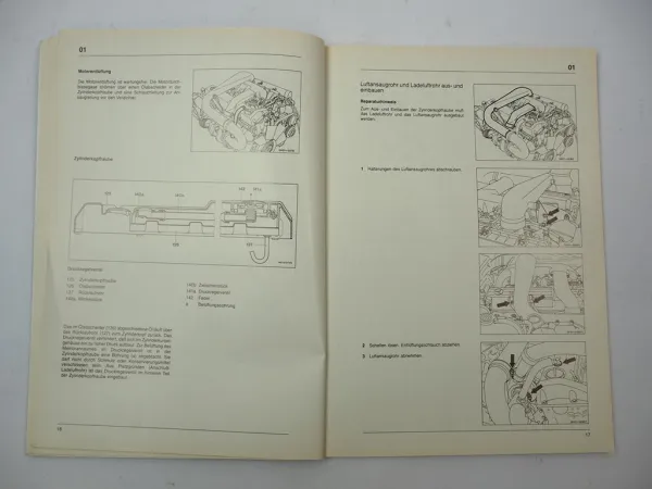 Original Mercedes-Benz Werkstatthandbuch 350 GD Turbo Geländewagen W463 – 1992