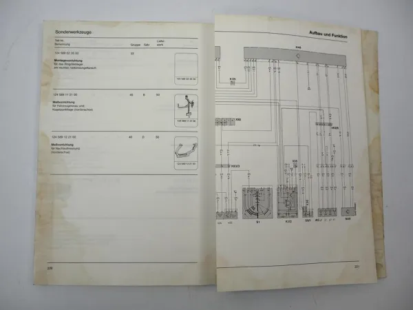 Original Mercedes-Benz Werkstatthandbuch 4MATIC Allrad Baureihe 124 – 04/1987
