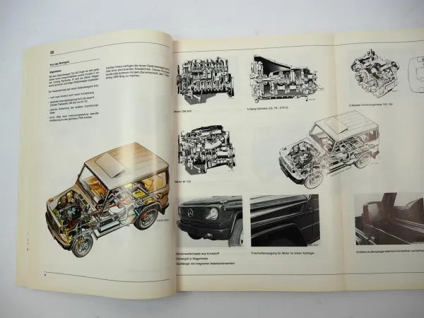 Original Mercedes-Benz Werkstatthandbuch G-Klasse Baureihe 463 – 1990