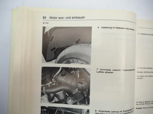 Original Mercedes-Benz Werkstatthandbuch G-Klasse Baureihe 463 – 1990
