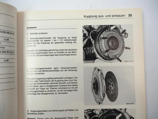 Original Mercedes-Benz Werkstatthandbuch G-Klasse Baureihe 463 – 1990