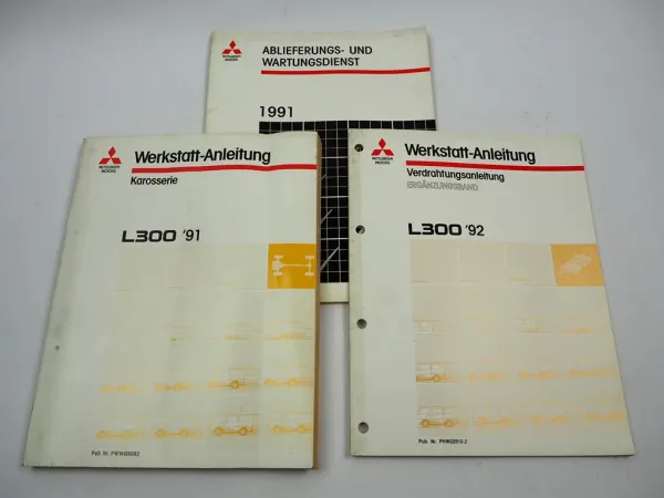 Original Mitsubishi L300 II P0 ab 1991 Werkstatthandbuch Reparaturanleitung