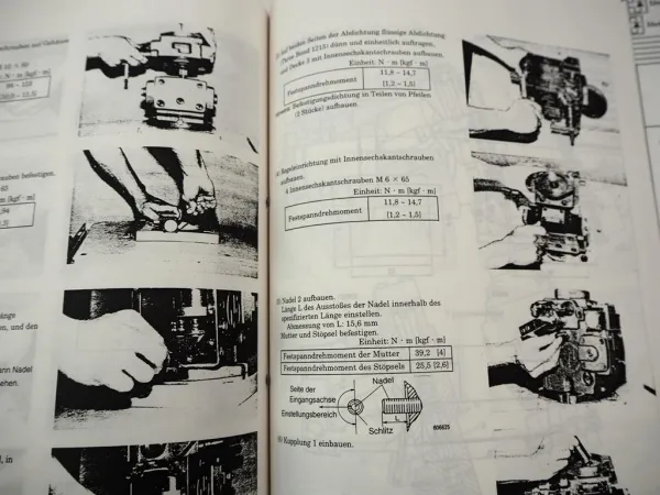 Original Mitsubishi WS 704 705 706 Radlader & Motor Wartung Werkstatthandbuch